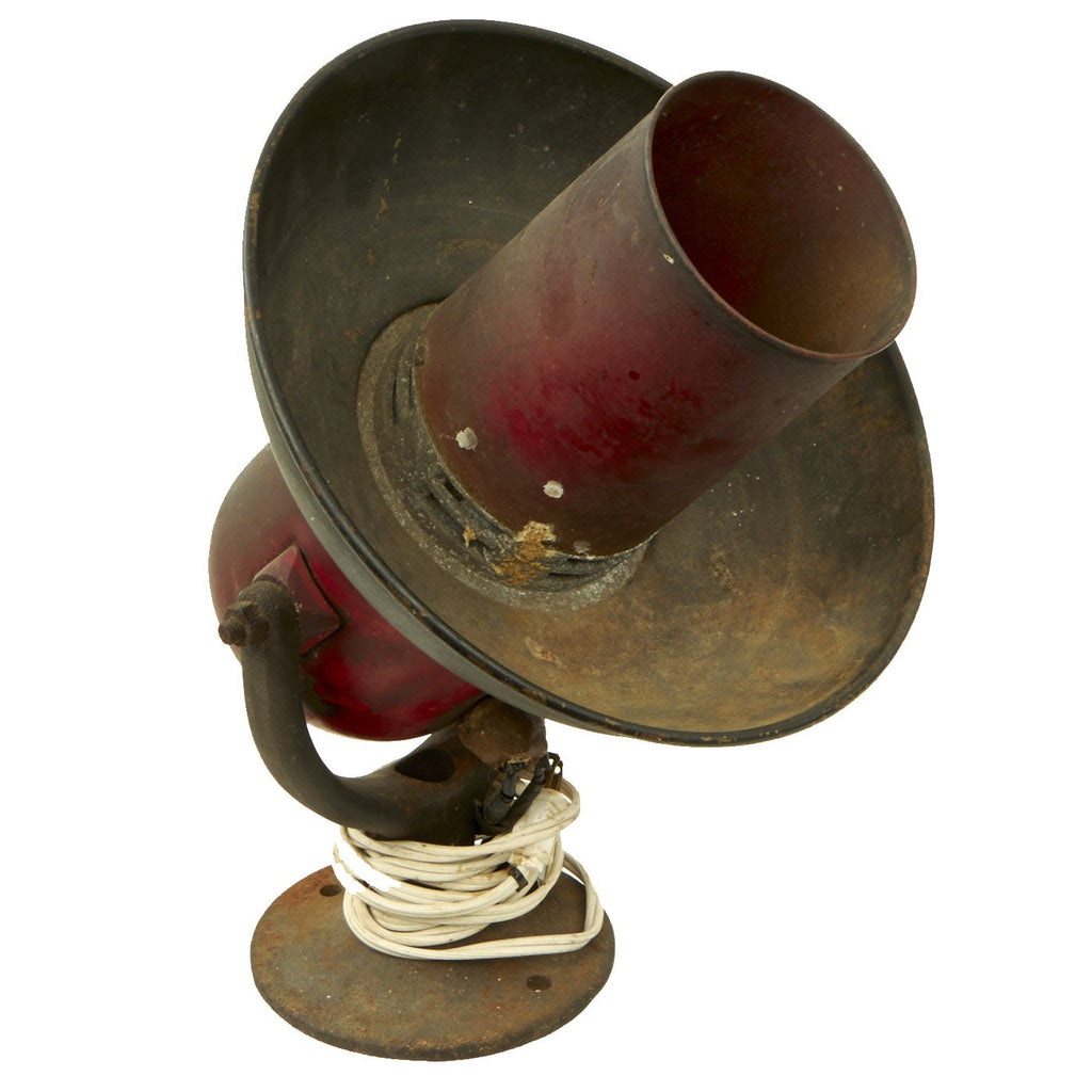 Original U.S. Cold War Federal Sign and Signal Corporation Model J Air Raid and Nuclear Fallout Warning Siren - Functional Original Items