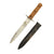 Original Italian WWII Fascist "Pugio" Fighting Knife with Steel Scabbard Original Items