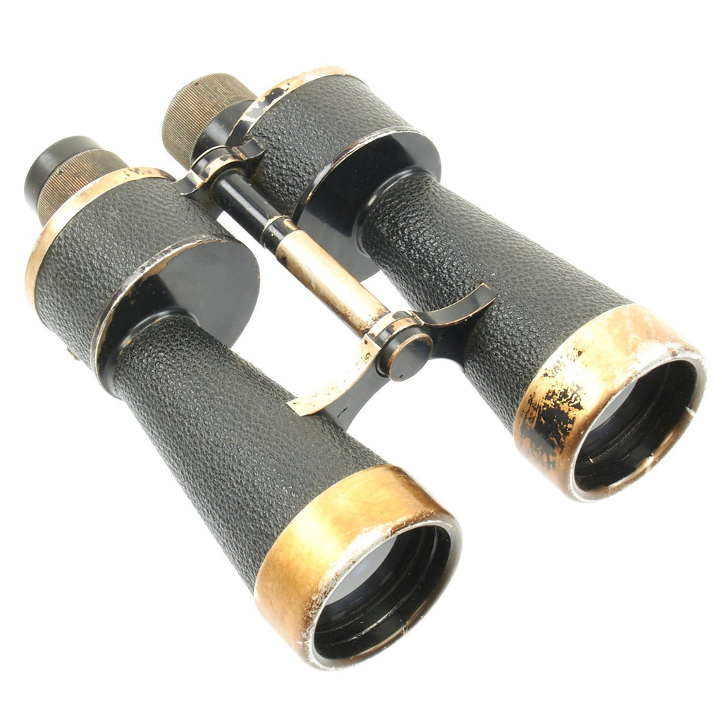 Original German WWII Kriegsmarine 7x50 Naval Binoculars by Ernst Leitz Original Items