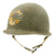 Original U.S. WWII Air Gunner School M1 McCord Fixed Bale Front Seam Helmet with Liner Original Items