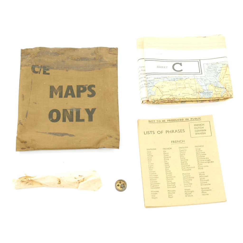 Pochette évasion MAPS ONLY carte en soie C/D