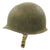 Original U.S. WWII 4 Star General M1 McCord Front Seam Helmet with Mine Safety Appliance Liner Original Items