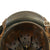 Original German WWII Luftwaffe M35 Double Decal Droop Tail Eagle Steel Helmet - marked ET64 Original Items
