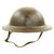 Original U.S. WWI M1917 7th Infantry Division Doughboy Helmet - Original Paint and Liner Original Items