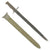 Original U.S. WWI M1905 Springfield 16 inch Rifle Bayonet by Springfield Armory with M3 Scabbard - dated 1918 Original Items