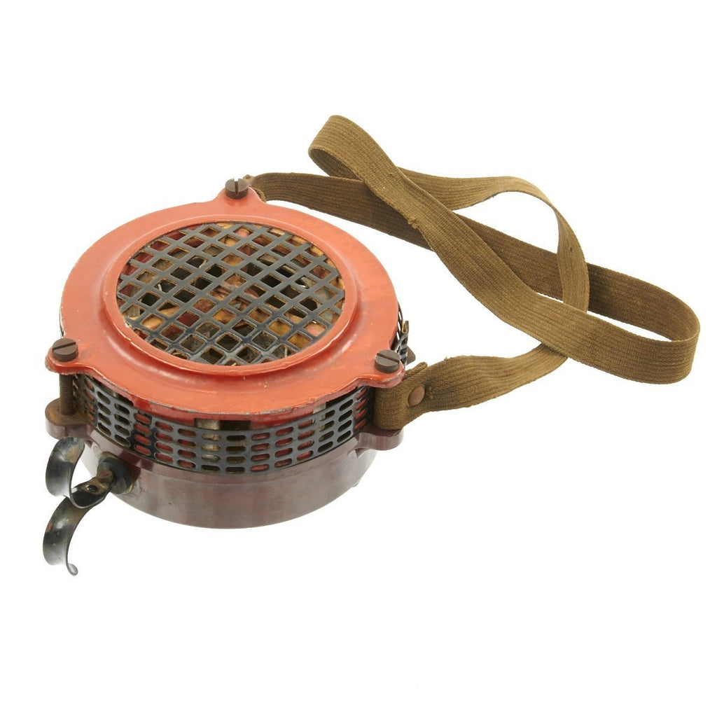 Original WWII German Portable Shoulder Neck Air Raid Siren - Fully Operational Original Items