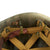 Original U.S. WWII Camouflage M1 Helmet Westinghouse Liner Original Items