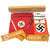 Original U.S. WWII Named Bring Back Set in Box - Luftwaffe Sword, German Flags, Bayonets Original Items