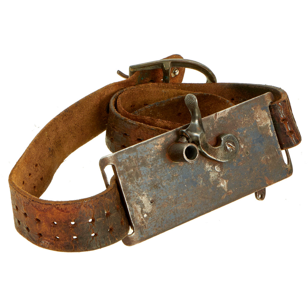 Original American Old West Percussion Belt Buckle Gun Circa 1880-1890 Original Items