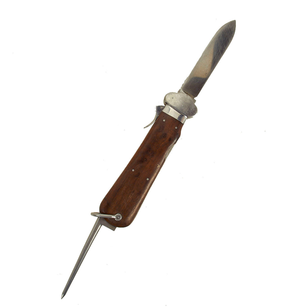 Original German WWII Luftwaffe Gravity Knife by Solinger Metallwaren Fabrik with Waffen Proof - SMF Original Items