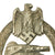 Original German WWII Panzer Assault Tank Badge by Hermann Aurich - Silver Grade Original Items
