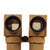 Original French WWII "Rabbit Ears" 8 X 24 Trench Periscope Binoculars by Huet Paris with Leather Case - Possible German Capture Original Items