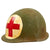 Original U.S. Vietnam War Era Ingersoll M1 “Medic” Helmet Shell - Post War Repaint Original Items