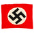 Original German WWII Unissued Panzer Tank & Vehicle Identification Flag - 32" x 39" Original Items