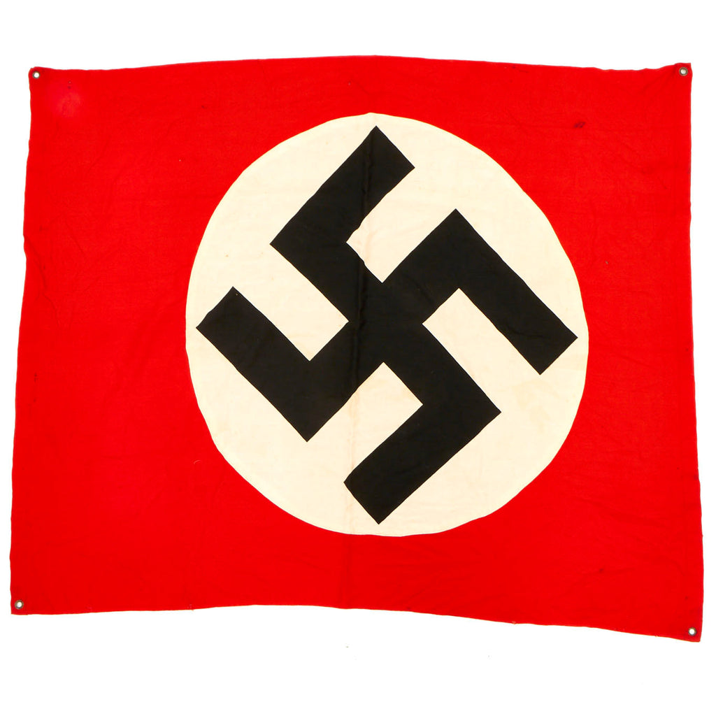 Original German WWII Panzer Tank & Vehicle Identification Flag - 37" x 46" Original Items