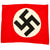 Original German WWII Panzer Tank & Vehicle Identification Flag - 37" x 46" Original Items