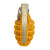 Original U.S. WWII Inert MkII Yellow Early War High Explosive Pineapple Grenade with M10A3 Fuze Original Items