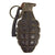 Original Rare U.S. WWI Mark I Pineapple Hand Grenade with Fuze - Inert Original Items