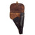 Original German WWII Walther P38 Black Pebble Grain Softshell Holster by Hans Römer - dated 1944 Original Items