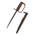 Original U.S. WWI M1917 Trench Knife by L.F. & C. dated 1917 with Scabbard by Jewell dated 1918 Original Items