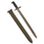 Original U.S. WWII M1942 Garand 16" Bayonet by Oneida Limited with M3 Scabbard - dated 1942 Original Items