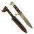 Original German WWII Transitional HJ Knife with Motto by Anton Wingen Jr. with Scabbard - RZM M7/51 1936 Original Items