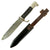 Original German WWII Transitional HJ Knife with Motto by Tigerwerk Lauterjung & Co. with Scabbard - RZM M7/68 Original Items