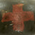 Original WWII German Medic M40 Single Decal Helmet Shell with Dome Stamp -ET66 Original Items