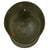Original WWII German Medic M40 Single Decal Helmet Shell with Dome Stamp -ET66 Original Items