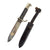 Original German WWII 1938 dated Transitional HJ Knife by Rare Maker Hartkopf & Co. with Scabbard - RZM M7/40 Original Items