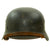 Original German WWII Named Army Heer M40 Single Decal Steel Helmet with 58cm Liner & Chinstrap - ET66 Original Items