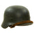 Original German WWII Named Army Heer M40 Single Decal Steel Helmet with 58cm Liner & Chinstrap - ET66 Original Items