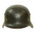 Original German WWII Heer Army M35 Single Decal Helmet with 54cm Liner dated 1938 - EF62 Original Items