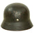 Original German WWII Heer Army M35 Single Decal Helmet with 54cm Liner dated 1938 - EF62 Original Items