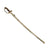 Original WWII Imperial Japanese Army Type 19 Kyu-Gunto Nickel Plated Parade Sword with Scabbard Original Items