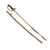 Original WWII Imperial Japanese Army Type 19 Kyu-Gunto Nickel Plated Parade Sword with Scabbard Original Items