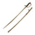 Original WWII Imperial Japanese Army Type 19 Kyu-Gunto Nickel Plated Parade Sword with Scabbard Original Items