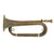 Original Japanese WWII Bring Back Set: 1942 dated Canteen in Canvas Carrier & Military Brass Bugle Original Items
