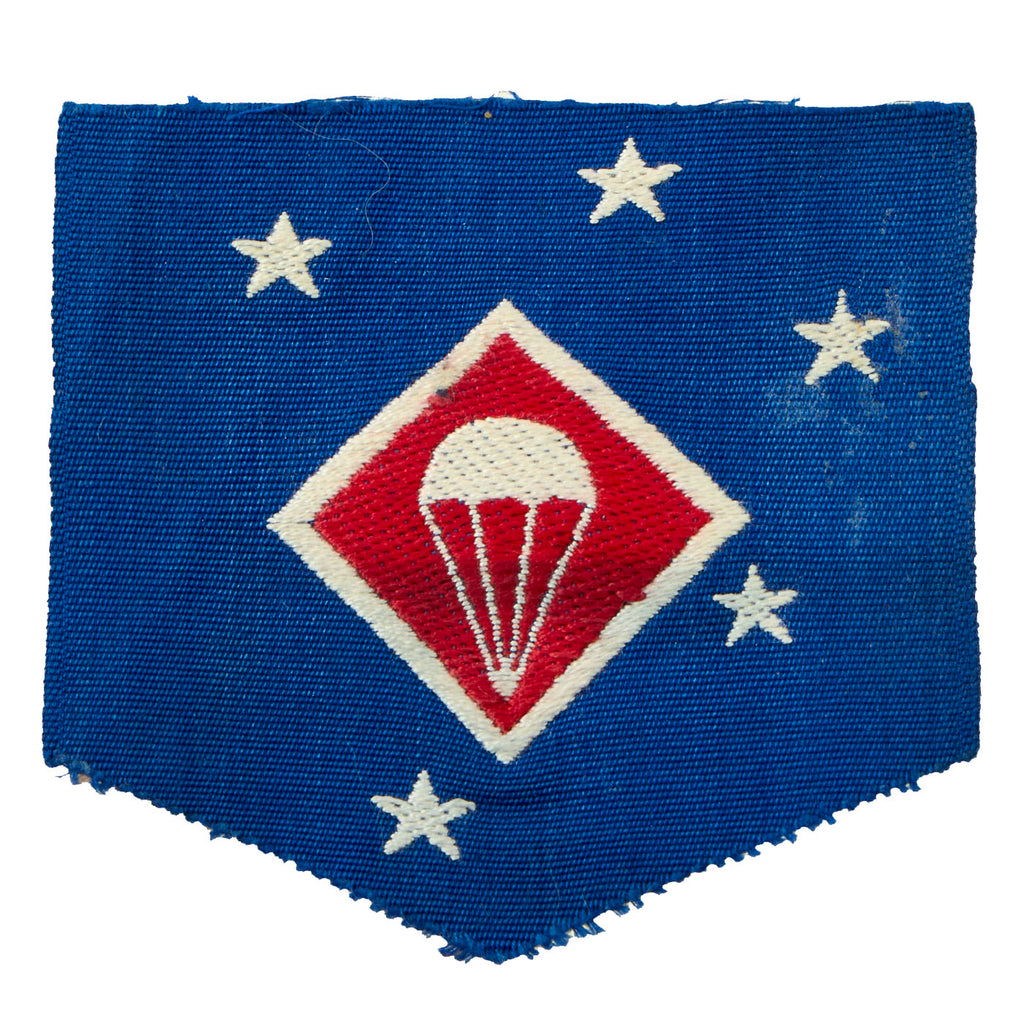 Original U.S. WWII US Paramarine Marine Corps Paratroopers Australian Made Shoulder Sleeve Insignia Original Items