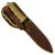 Original Australian WWII New Zealand Unmarked Commando Fighting Knuckle Knife With Original Sheath Original Items