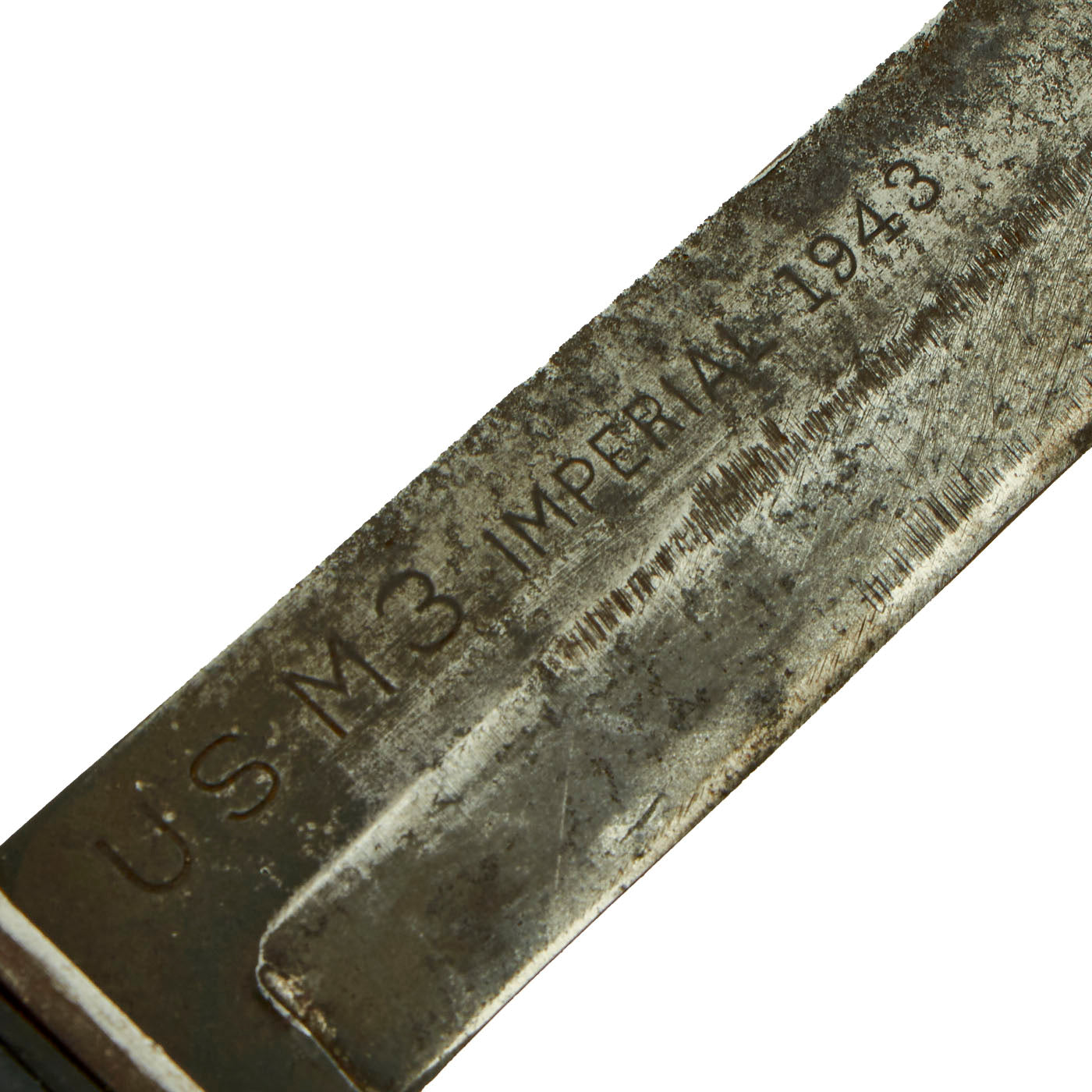 Original U.S. WWII Blade Marked 1943 Dated M3 Fighting Knife by Imperi ...
