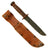 Original U.S. WWII USN Mark 2 “KA-BAR” Blade Marked Fighting Knife with Leather Scabbard - By Robeson-ShurEdge Original Items