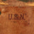 Original U.S. WWII USN Mark 2 “KA-BAR” Blade Marked Fighting Knife with Leather Scabbard - By Robeson-ShurEdge Original Items