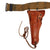 Original U.S. WWII Officer M1936 Pistol Belt, M1911 Holster, Magazine Pouch & Canteen Pouch With Canteen and Cup Original Items