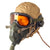 Original U.S. WWII Army Air Force Unissued Aviator Flight Helmet Set - Polaroid Goggles, A-10A Mask, AN-H-15 Helmet Original Items