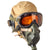 Original U.S. WWII Army Air Force Unissued Aviator Flight Helmet Set - Polaroid Goggles, A-10A Mask, AN-H-15 Helmet Original Items