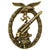 Original German WWII Early War Luftwaffe Anti-Aircraft Flak Battle Badge in Tombak Original Items