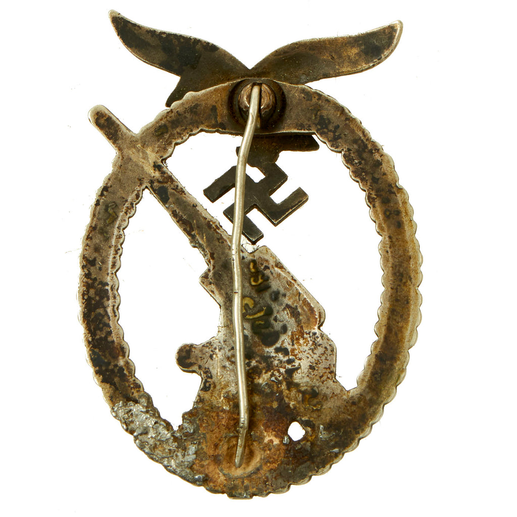 Original German WWII Early War Luftwaffe Anti Aircraft Flak Battle Bad original-german-wwii-early-war-luftwaffe-anti-aircraft-flak-battle-bad