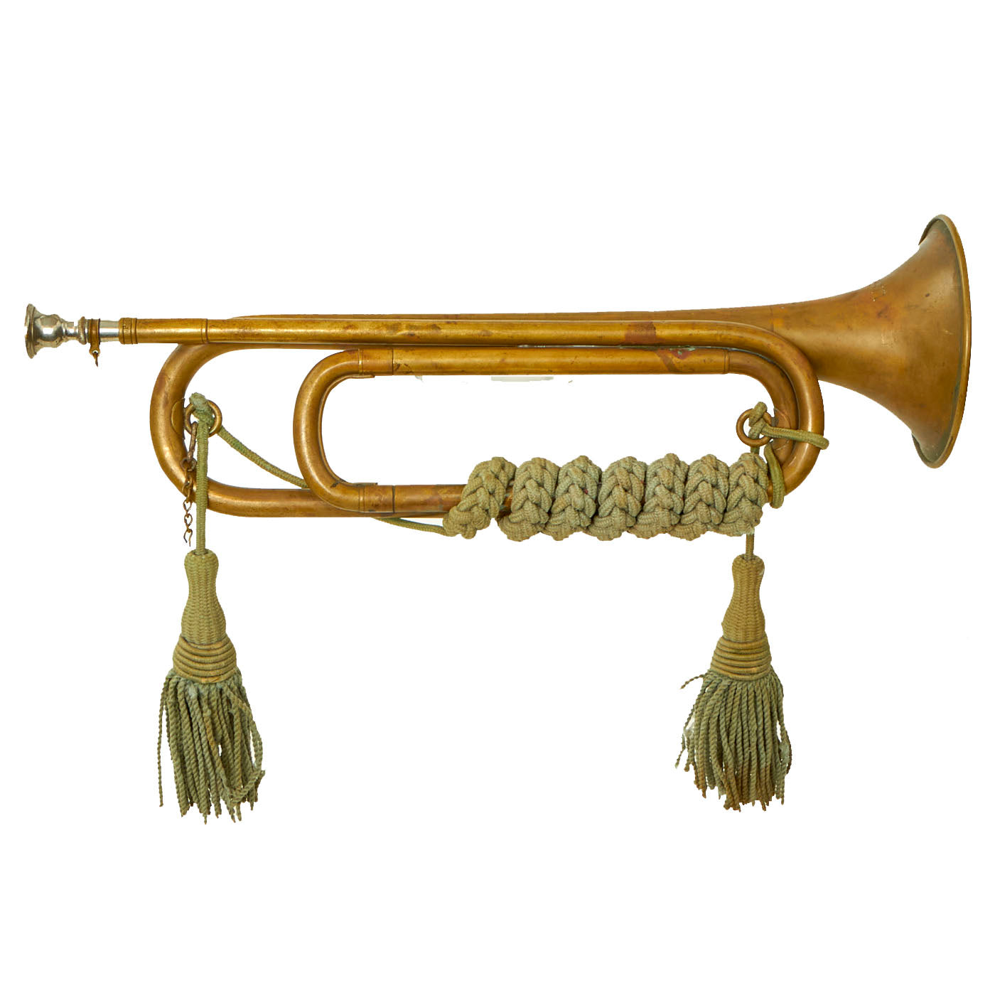 Original U.S. WWI French Made US Regulation Model 1892 Field Trumpet i ...