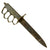 Original U.S. WWI Model 1918 Mark I Trench Knife by AU LION with Steel Scabbard Original Items